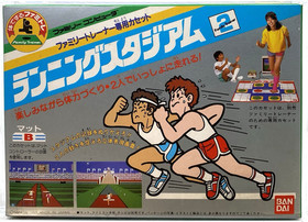 Family Trainer 2: Running Stadium Nintendo Famicom New 1986 Sealed VGA Graded 80