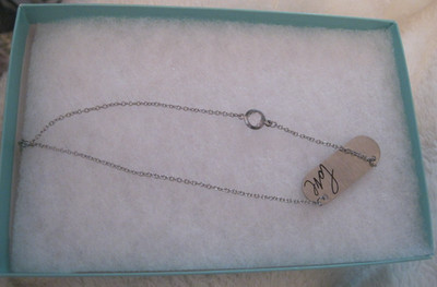 JBLOOM Cherish 'LOVE' Stainless Necklace