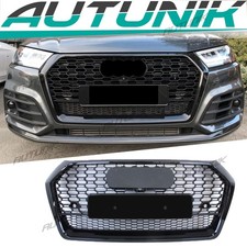 For 2018 2019 2020 Audi Q5 Sq5 B9 Black Honeycomb Grill Replacement For 2018 2019 2020 Audi Q5 Sq5 B9 Black Honeycomb Grill Replacement
