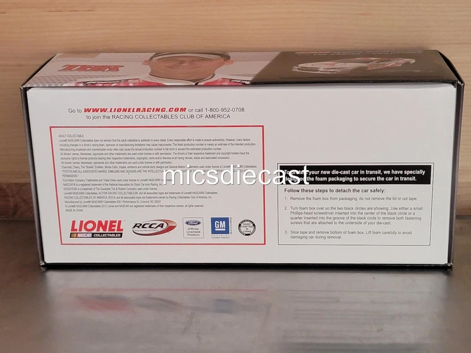 XRARE 2013 Dave Blaney #7 Sany Action Diecast 1:24 Tommy Baldwin Racing TBR NIB - Image 4 of 4