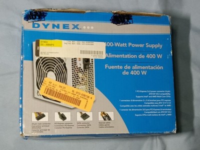 Dynex DX-400WPS Fan Controlled ATX 12V 400 Watt Power Supply