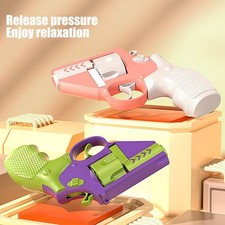 1pc Fidget Toy Guns 3D Printed Toy Revolver Non Shooting Fidget Toy