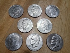 Eisenhower dollar clad-You will receive 1 coin