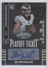 2014 Panini Contenders Playoff Ticket /199 Ed Reynolds (Sec Row Seat) Auto 08iv