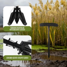 New Marsh Seat – Adjustable Padded Hunting Chair for Duck Hunting, Portable