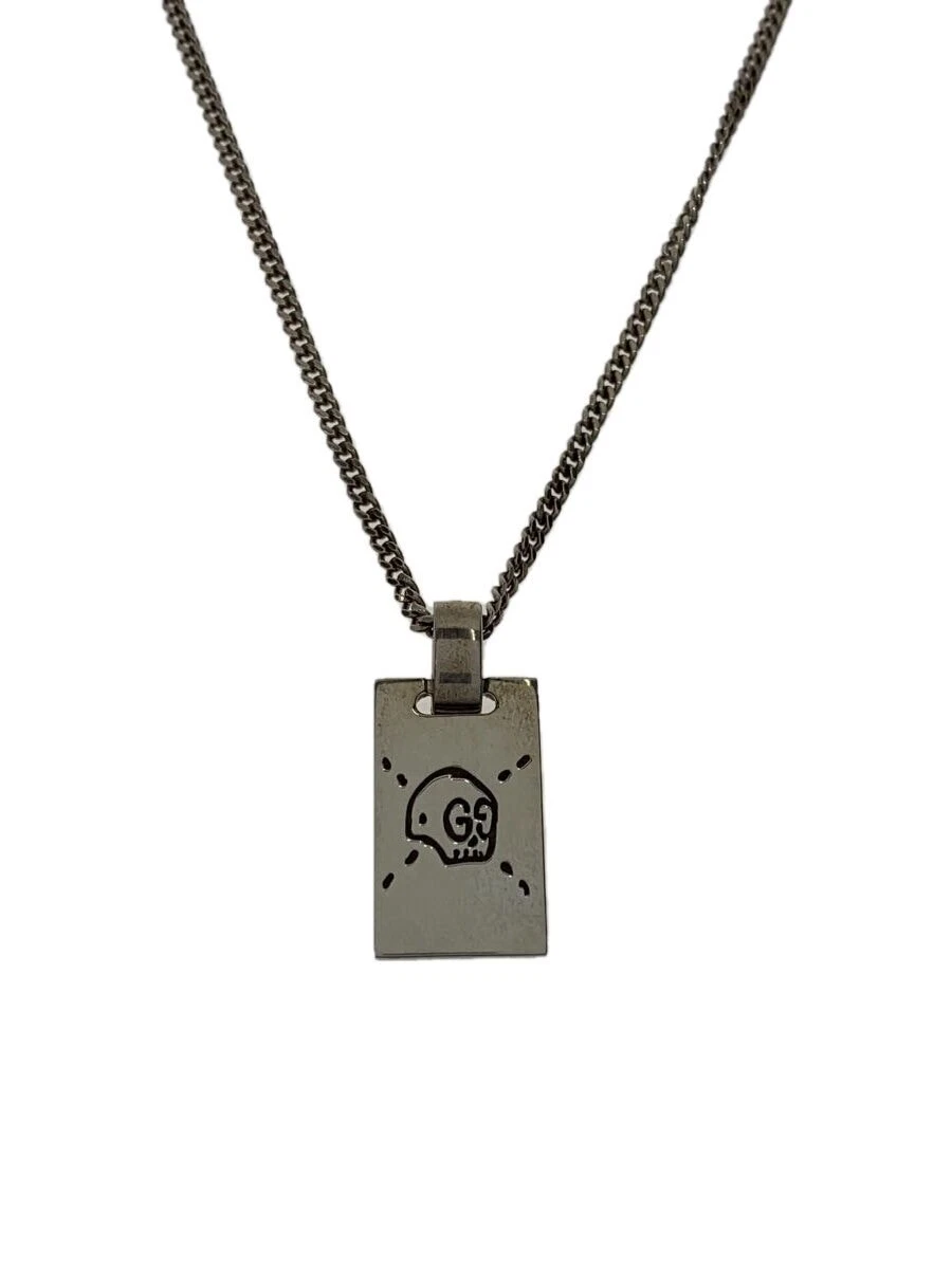 Collier GUCCI SV925 avec haut homme crâne fantôme