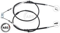 A.B.S. K10085 Seilzug FüR Feststellbremse Handbremsseil Bremsseil FüR Opel