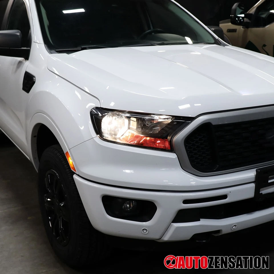 Fits 2019-2023 Ford Ranger XL XLT Black Headlights Headlamps Left+Right 19-23 Foto 4 de 4