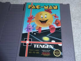 Pac-Man NES (Nintendo Entertainment System, 1990, Tengen) Tested Works game 0104