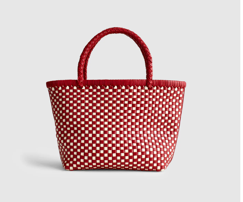 Madewell Signature Woven Leather Mini Tote for Women