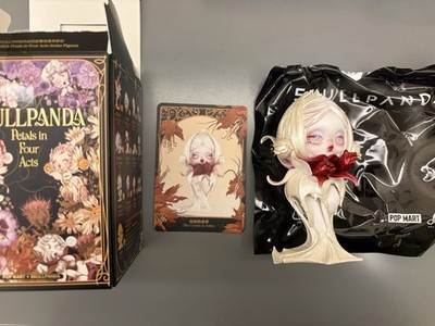 Popmart Skullpanda Petals in Four Acts The Crown in Ashes Blind Box