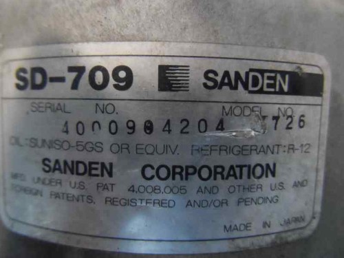 SD-709 1726 klimakompressor RENAULT CLIO - 1 GENERACION RESTYLING 1996 - 1998 -