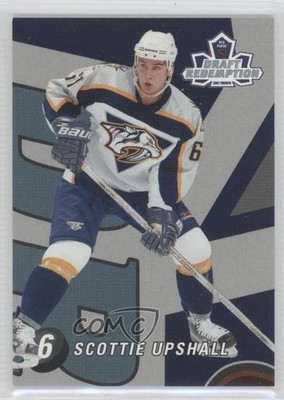 2002-03 ITG Be A Player Memorabilia 21/100 Scottie Upshall #6 Rookie RC 1p3