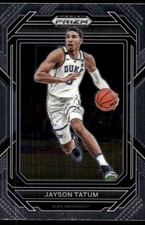 Jayson Tatum 2023 Panini Prizm Draft Picks #51 Duke Blue Devils NBA READ