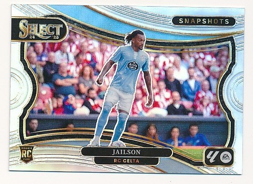 JAILSON 2024-25 PANINI SELECT SNAPSHOTS SILVER PRIZM #14 RC ROOKIE SOCCER MINT