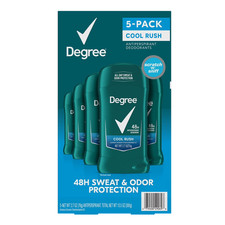Degree Men Dry Protection Antiperspirant Cool Rush 2.7 oz 5 pk