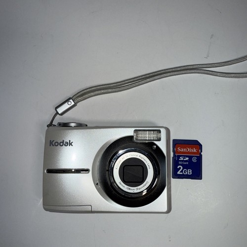 Kodak EasyShare C613 White Digital Camera 3X Optical Zoom 6.2MP TESTED & WORKING