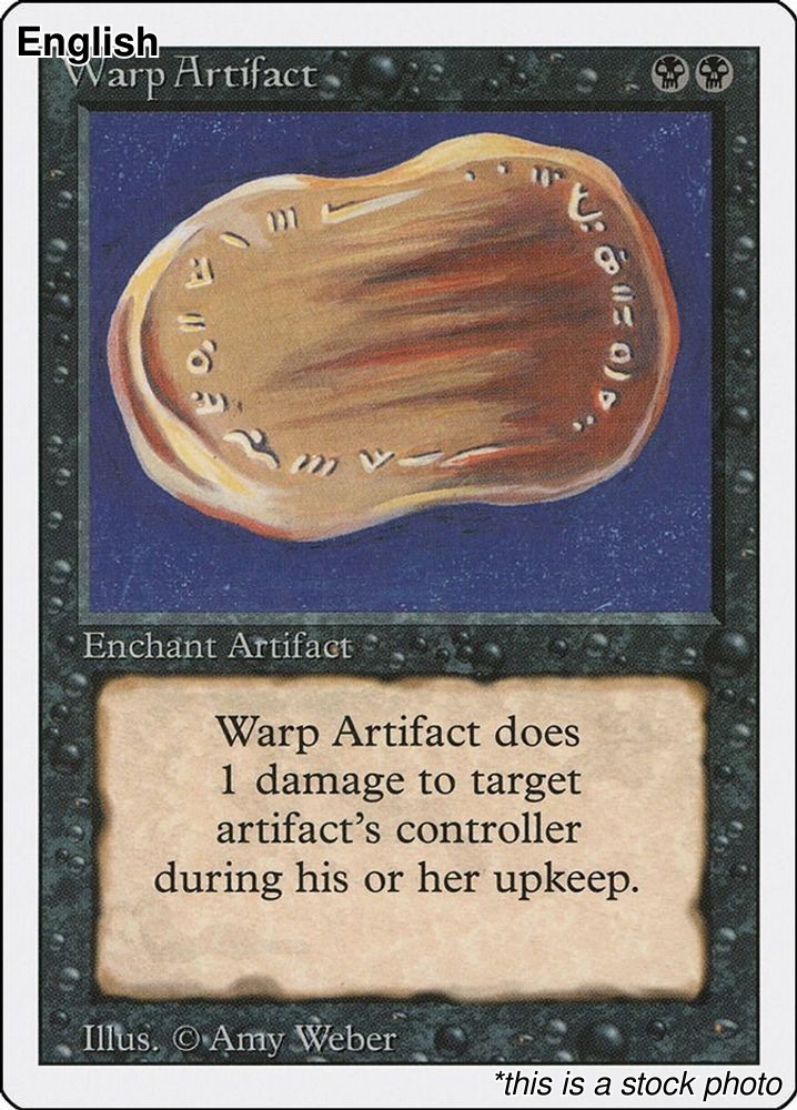 Warp Artifact [3ED - 130] Revised Edition