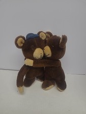 2 1977 Vintage R. Dakin CO. Plush Bears