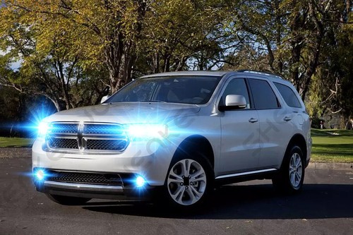 For Dodge Durango 2011 2012 2013 6X 8000K LED Headlight Hi/Lo Fog Light Bulbs GL - Picture 11 of 12
