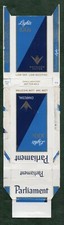 Antiguo paquete de cigarrillos VACÍO paquete de regalo de cortesía Parlamento no a la venta #526