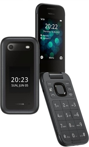 AUTHENTIQUE Nokia 2660 Flip 4G débloqué double sim version 4G GROS BOUTONS toutes couleurs - Photo 6 sur 12