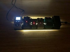 Pedalboard LED Lichtstreifen warmweiß Duo Gi...