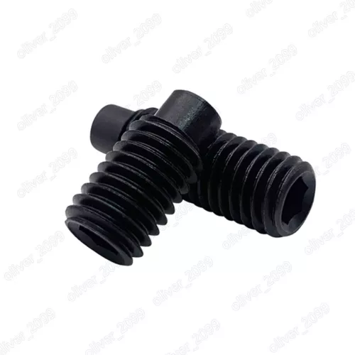 Black 12.9 Steel Hexagon Socket Set Screws With Dog Point DIN915 M2.5-M16