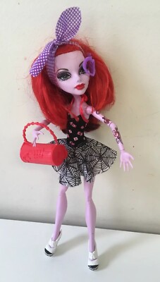 MONSTER HIGH OPERETTA DOLL With Bag DANCE CLASS SWING Complete Mattel Doll Toy
