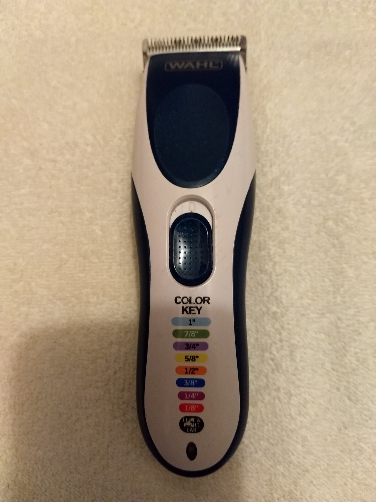 Wahl Color Pro Rechargeable Trimmer/Clippers Model 9649, No Charger or