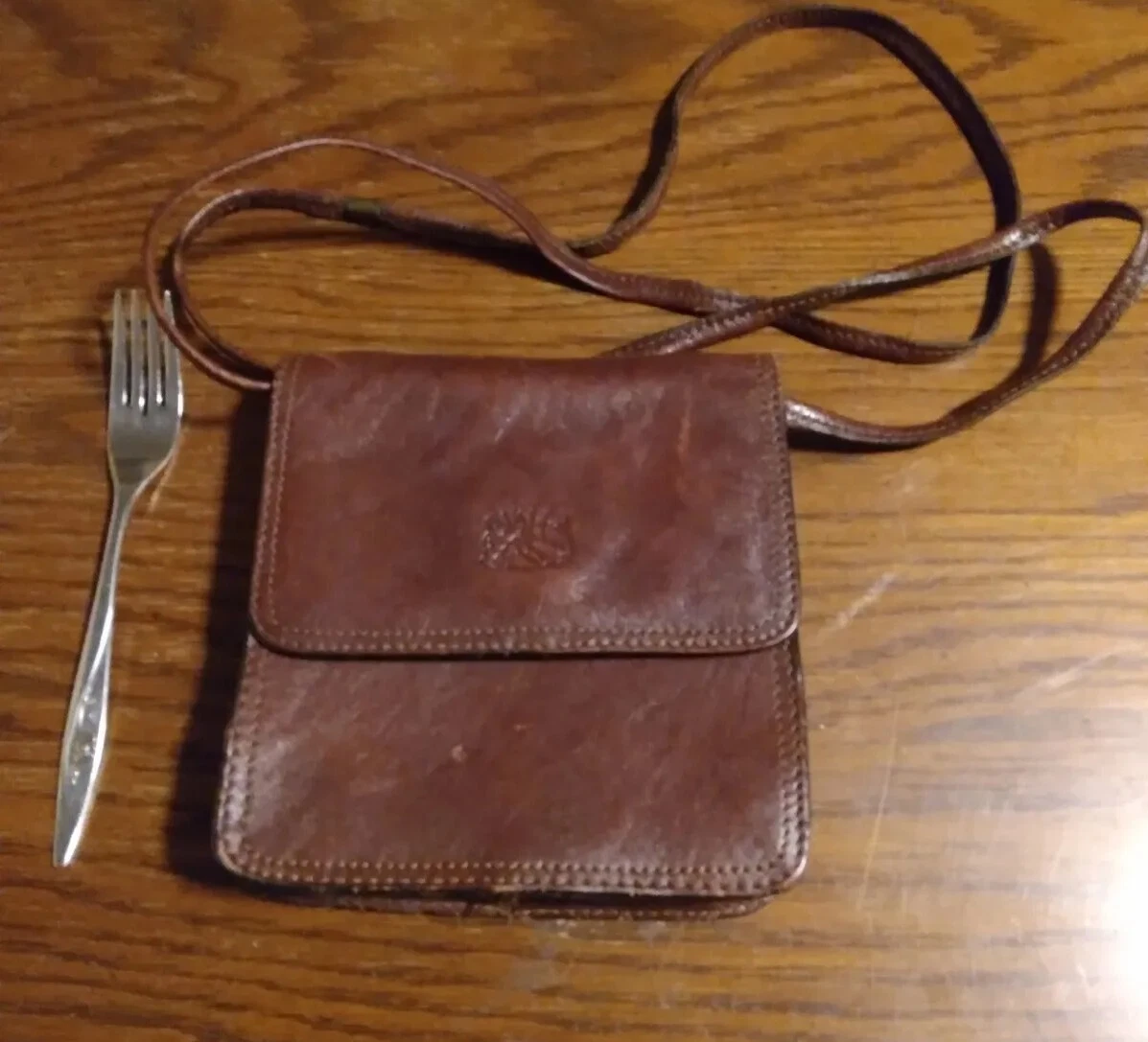 Oakley Tula Purse Bag Satchel Brown Leather Small Cross Body adjustable  strap | eBay