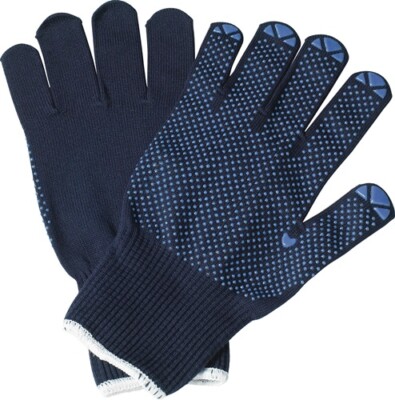 Handschuhe Isar Gr.8 blau EN 388 PSA II in.Baumwolle,auß.PA PROMA