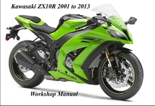 KAWASAKI ZX10R 2011 to 2013 WORKSHOP MANUAL - PDF Files