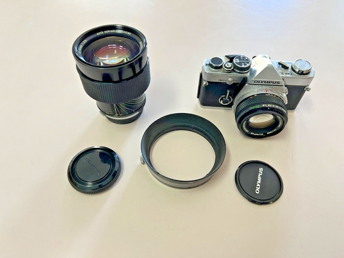 OLYMPUS - OLYMPAS OM-2N  ZUIKO 50mm1.8付 Olympus OM-2N Camera with 50mm f1.8 Lens | Blue Moon Camera