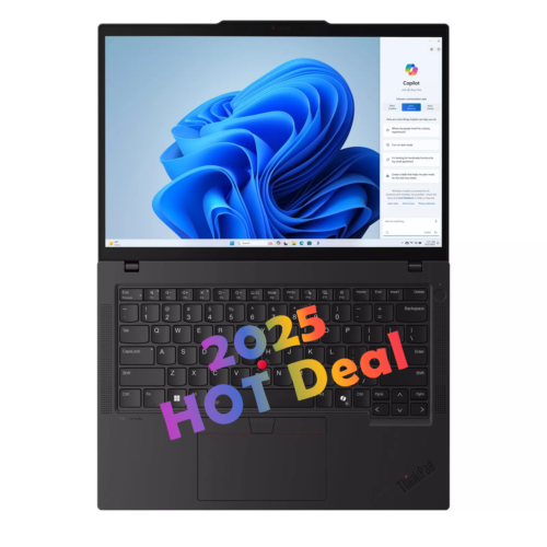 New Lenovo ThinkPad T14 Gen 5, Intel Ultra7 155U,14" FHD+Touch, 64GB RAM+1TB SSD