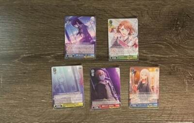 Weiss Schwarz Japanese Project Sekai Colorful Stage 142 C-RR Card Lot
