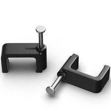 Siamese Coaxial Cable Clips Cat6 Electrical Wire Cable Clip 1/2 In Nail Clip And