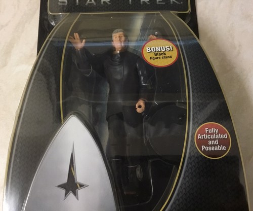 Star Trek Warp Collection Original Spock Figure 2008 Good Condition FREE POSTAGE - Picture 3 of 7