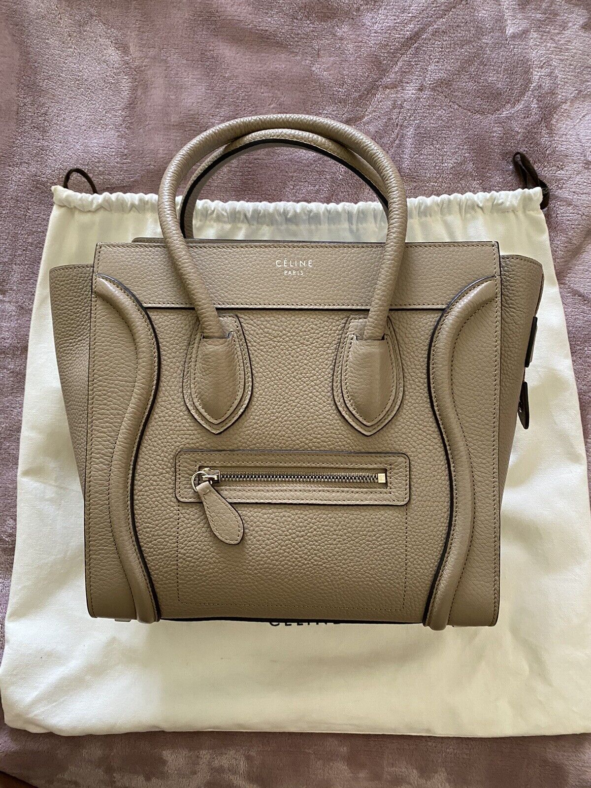 Celine Micro Luggage Nude Authentic - Gem