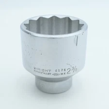 OEM Wright Tool 6176 Forged Alloy 3/4" Drive 12-Point Standard Socket 2- 3/8"