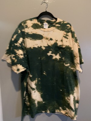 army green bleached shirt
