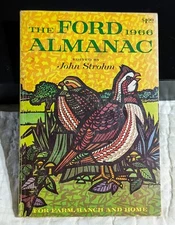 Vintage The Ford 1966 Almanac Golden Press Ford Motor Company Edited John Strohm
