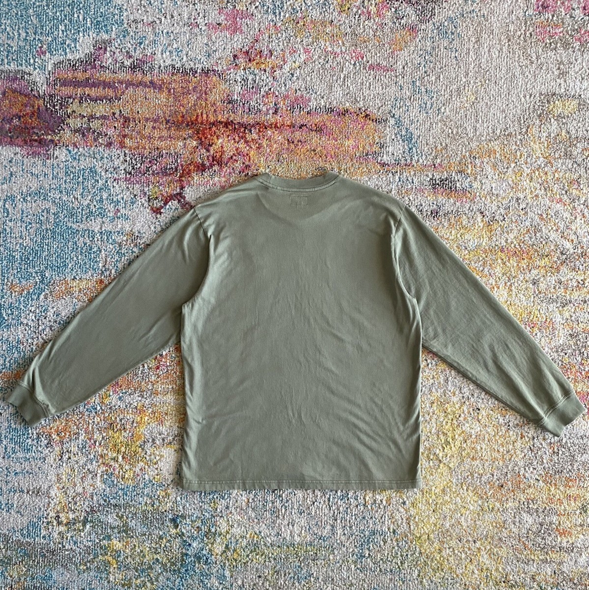 New] Supreme Precision Crewneck L/S Olive Top SS22 Mens Large | eBay
