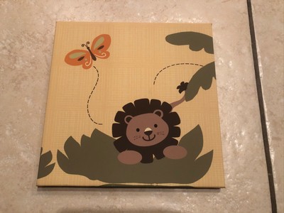 safari canvas wall art nursery