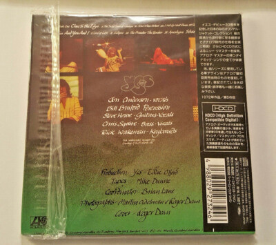 YES Close To The Edge CD MINT JAPAN Import MINI LP Sleeve HDCD