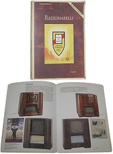 Libro RADIOMARELLI old Antique Radio valvole d'epoca Marelli Coribante Musagete