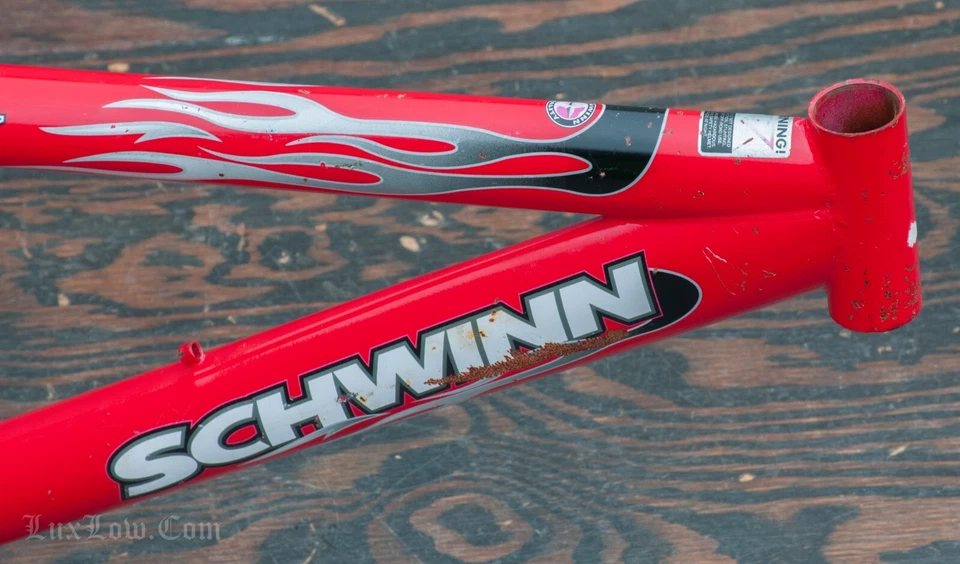 Винтажный Schwinn TJ Lavin BMX Велосипед РАМА MX МотокроссПарк Прыжковый Велосипед Старая Школа - Изображение 3 из 4