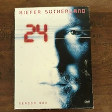 24 Season One Kiefer Sutherland Series DVD Discs Complete Preowned