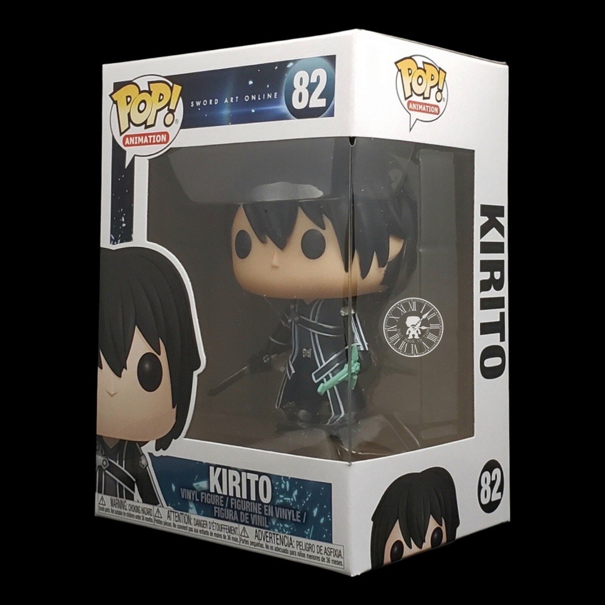 Funko Pop + Protector! Animation #82 Sword Art Online - Kirito