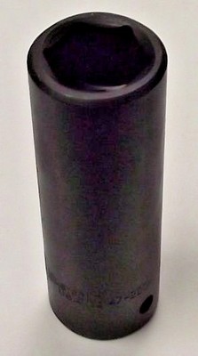 Armstrong 19-610A 5/16" Impact Socket - 3/8" Drive, 6 Point, USA Made, Black Finish